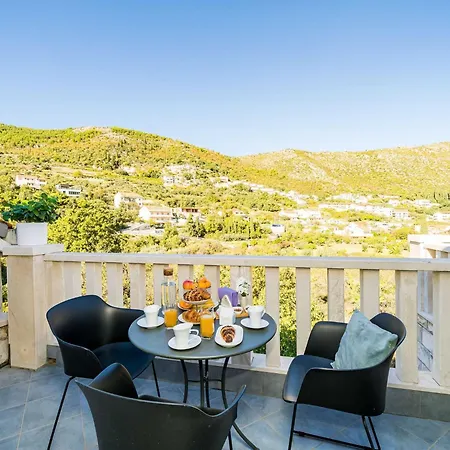 Vodnica-one Bedroom With Balcony And Partial Sea View A2 Zaton