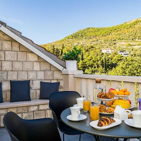Apartman Vodnica-one Bedroom With Balcony And Partial Sea View A2 Zaton